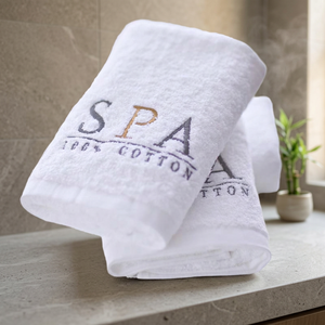 Ensemble de serviettes de bain pour adultes 100 % coton, personnalisées, de haute qualité, en provenance d'Inde - Product Image 1