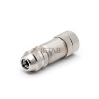 Connecteur femelle M12 2 3 4 5 6 8 broches Contact
