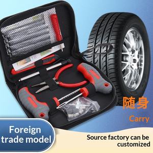 Kit de Emergencia <span class=keywords><strong>para</strong></span> Neumáticos de Motocicleta y Coche Eléctrico HF-BTGJ-02, 34 Piezas, Venta Caliente Transfronteriza - Product Image 5