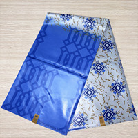 100% Polyester imprimé ciré Tissu Bazin