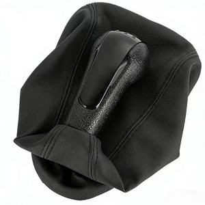 Ensemble <span class=keywords><strong>pommeau</strong></span> <span class=keywords><strong>de</strong></span> levier <span class=keywords><strong>de</strong></span> <span class=keywords><strong>vitesse</strong></span> et cache-poussière en cuir pour Chevrolet Chevy Spark Matiz - Accessoire <span class=keywords><strong>de</strong></span> transmission manuelle antirouille - Product Image 3