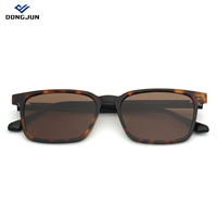 Lunettes de soleil classiques de haute qualité, design de luxe, monture en acétate UV400, pour hommes et femmes, été, plage, lunettes de soleil carrées rétro