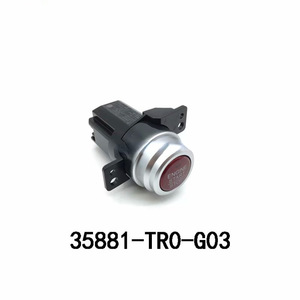 Interruptor de arranque del motor 35881-TBA-A01, botón rojo, sistema de entrada sin llave para Civic FC1 - Product Image 2
