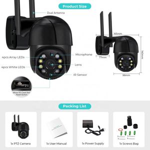 Bí Mật xem rikodi video Bracket CCTV màu Wifi YOOSEE 650D Outlet tường đôi ống kính máy ảnh mokose C100 Camera An Ninh - Product Image 6