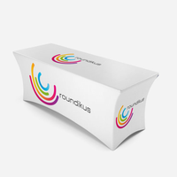 Tissu polyester extensible 230 g/m², imperméable, écologique, imprimé par sublimation couleur, avec œillets, taille personnalisée, rectangulaire