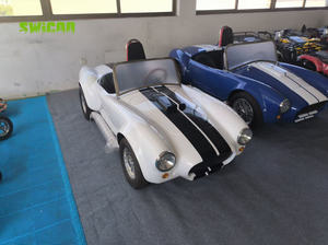 1500W Niños Regalo de Navidad Mini Shelby <span class=keywords><strong>Cobra</strong></span> Convertible Padre Hijo Deportivo Paseo Karts para diversión festiva - Product Image 6