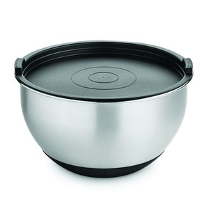 ชามสแตนเลสแบบมีขีดเส้น, ลายเพสตรี้, ขนาดเส้นผ่านศูนย์กลาง 16ซม., 1.5ลิตร - Product Image 1