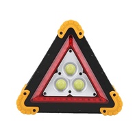 Lampe de travail de réparation de voiture de charge USB Lampe de secours de camping en plein air Lampe d'avertissement triangulaire multifonctionnelle