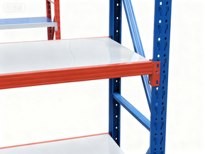 מדף משטחים סלקטיבי מפלדה 4 קומות, התקנה קלה, עמיד במיוחד, קיבולת 5 שכבות, הרכבה באמצעות ברגים, ציפוי אבקה נגד קורוזיה - Product Image 5