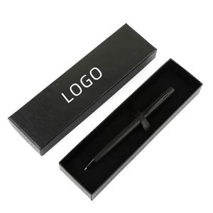 Custom Logo Promotional Hotel Simple Metal Frosted Soft Rubber Twisted Boligrafos Stylo Ball Point <b>Ballpoint</b> <b>Pens</b> - Product Image 5