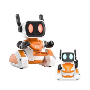 <span class=keywords><strong>Robot</strong></span> jouet télécommandé 2,4 G avec lumière de poursuite, <span class=keywords><strong>robot</strong></span> intelligent interactif à détection de lumière infrarouge, suivi et livraison avec effets sonores - Product Image 1