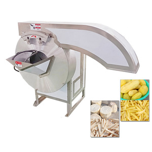 Commercial Hot Sale <b>Fruit</b> and <b>Vegetable</b> French Fries Cutting <b>Machine</b> Potato Chips Radish Taro Strips Slitting <b>Machine</b> Slitter - Product Image 5