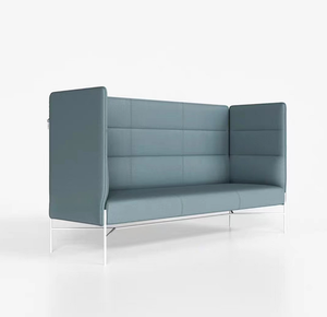 Conjunto de sofá moderno con respaldo de ala alta para oficina, sala de reuniones, cabina de asientos para hoteles, escuelas, oficinas en casa, apartamentos, hospitales - Product Image 5