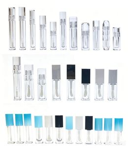 5ml Empty Lip Gloss Tube Transparent Square Multicolor Bulk Plastic Cosmetic Packaging Container Lip Gloss Bottle - Product Image 6