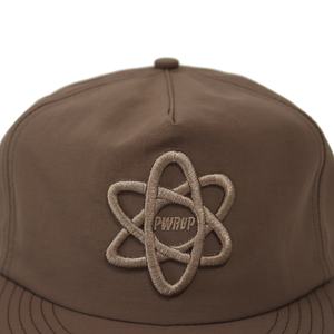 工厂价格定制3D刺绣5面板非结构化旧学校短边帽，尼龙轻质Gorras，男士回弹帽 - Product Image 6