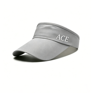 Visera Deportiva Personalizada con Logotipo ACE, Perforada, de Secado Rápido, Ajustable, Transpirable, con Parte Superior Abierta, para Viajes, Running, Golf, Tenis - Product Image 5