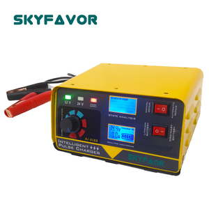 Adjustable Automatic <strong>Trickle</strong> <strong>Charger</strong> 12V 20A 24V 10A Universal Smart Fast Truck Motorcycle <strong>Car</strong> <strong>Battery</strong> <strong>Charger</strong> with Pulse Repair - Product Image 4