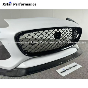 Proyecto <span class=keywords><strong>7</strong></span> estilo medio parachoques delantero de fibra de carbono labio para <span class=keywords><strong>Jaguar</strong></span> tipo F - Product Image 3