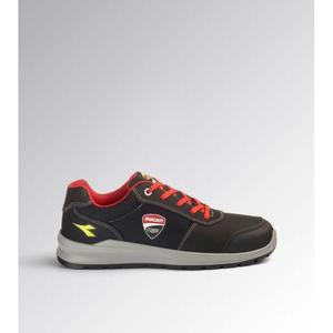 Chaussure de sécurité Diadora Speedy Race Low S1P noire et grise, taille 38, ajustement confortable, embout multicouche, semelle K, textile anti-perforation - Product Image 1