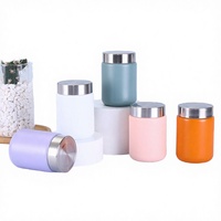 Botol Termos Mini Korea Fancy Custom 200ml/280ml Stainless Steel Anti Bocor Dinding Ganda Vakum Tahan Panas