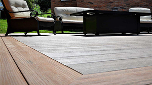 Nueva generación LIKEWOOD Outdoor PVC Composite Decking Suelo de plástico Terraza Deck - Product Image 3