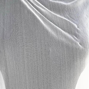 Tela de Malla de Seda <span class=keywords><strong>Tul</strong></span> Negra China, Delgada, Suave y Transpirable, 100% Pura, para Bufanda Transparente y <span class=keywords><strong>Mascarilla</strong></span> Facial - Product Image 6