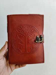 Genuine Leather Soft Cover <b>Journal</b> Notebook Handmade Vintage <b>Writing</b> Diary Refillable Travel Notebook Manufacturer Exporter - Product Image 6