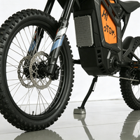 Moto électrique de motocross SS9.0 72V 4000W 10000W Peak Hub Motor MX Dirt Track Racing Vente en gros OEM