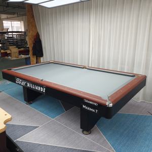Table de <span class=keywords><strong>billard</strong></span> professionnelle personnalisée Maxima <span class=keywords><strong>8</strong></span> en ardoise diamantée pour club, table de <span class=keywords><strong>billard</strong></span> en marbre, table de snooker en ardoise - Product Image 5