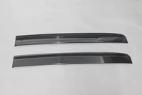 KQD Brand Accessoires Extérieurs Automobile Chrome Protections de Vitre Pare-Vent Déflecteurs d'Air Visière de Soleil pour 4Runner