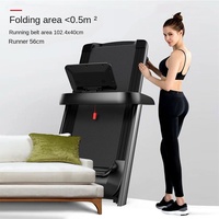 Tapis roulant électrique pliable pour la maison, affichage LED, coureur, machine de marche pour usage domestique