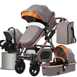 Chariot de bébé 4 en <span class=keywords><strong>1</strong></span> poussettes poussette bébé poussette 3 en <span class=keywords><strong>1</strong></span> bébé poussette 3 en <span class=keywords><strong>1</strong></span> avec siège <span class=keywords><strong>auto</strong></span> - Product Image 3