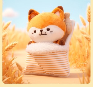 Peluche de Zorro Dormilón EN71 al por Mayor, Juguete de Peluche Suave y Agradable al Tacto, Serie Dulces Sueños, Regalo para Bebés - Product Image 2