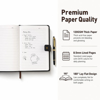 Coffret Cadeau Carnet A5 Rigide et Stylo – Ensemble Journal Premium avec Design Perlé en PVC – Idéal pour Réunions d'Entreprise et Cadeaux de Bureau