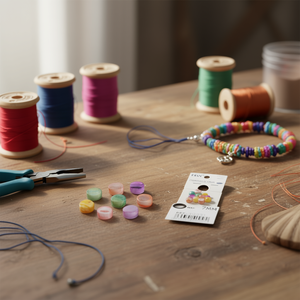 Perline di conchiglia Ilan da 7 mm colorate per la creazione di gioielli fai da te, 10 pezzi - Product Image 2