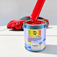 Peinture automobile 1K couleur unie, anti-rayures, base acrylique, application par pulvérisation, liquide pour peinture de carrosserie automobile