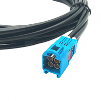 Cable Coaxial Mini Fakra 4 en 1 Código Z Universal de Alta Velocidad FAKRA Mini (HFM) Macho a Hembra Dacar 302 RG174LL