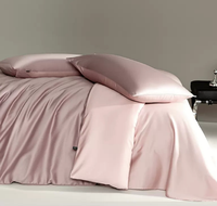Ensemble de literie 4 pièces 100% Lyocell, rafraîchissant, respirant, hypoallergénique, certifié OEKO-TEX, vente en gros