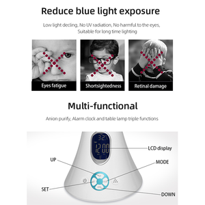Üreticileri toptan çok fonksiyonlu Eyecare çalışma CCFL masa ışığı lamba soğuk katot masa lambası ile anyon - Product Image 5