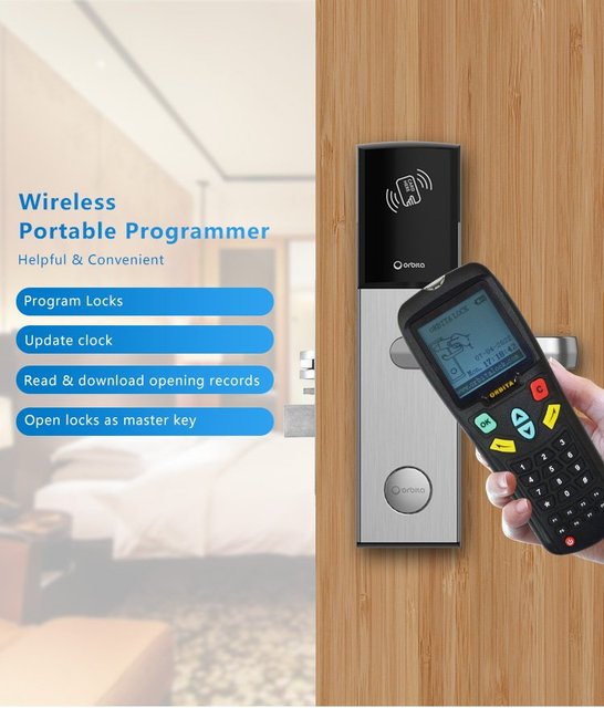 BLE Mobile Key, RFID Key Card Locks for Hotels