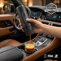 Machine à expresso électrique portable 3-en-1 - pour café moulu, expresso en grains et dosettes - Extraction automatique 15 bars - Vente en gros OEM/ODM