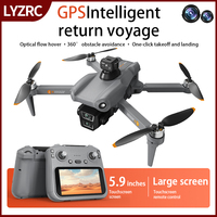 Nouveau modèle L300 PRO MAX GPS 800m, drone quadricoptère pour débutants, longue portée, extérieur, évitement d'obstacles, 4K HD, double éclairage LED, pliable
