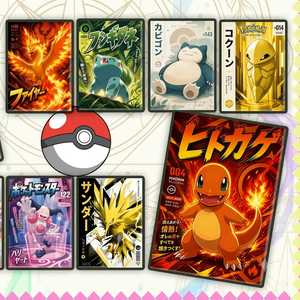 Pokemond 151 Anime A5 Grand Affiche de Magasin de Cartes à Collectionner en Feuille d'Argent Rétro <span class=keywords><strong>Pokedex</strong></span>, Décoration pour Jeu de Table, Diffusion en Direct et Cadeau - Product Image 5