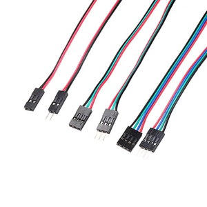 Câble de raccordement Dupont 2/3/4 broches 70 cm mâle-femelle pour Arduino, platine <span class=keywords><strong>d</strong></span>'expérimentation, <span class=keywords><strong>imprimante</strong></span> <span class=keywords><strong>3D</strong></span>, câblage électronique DIY - Product Image 5