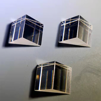 Verre à prisme triangulaire en quartz à angle droit personnalisable OEM de 45 degrés pour l'utilisation d'équipement optique à réflexion externe