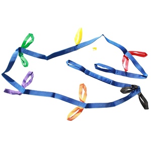 Corde de marche de sécurité durable avec poignées colorées pour les enfants d'âge préscolaire, les tout-petits, les enseignants des garderies - Product Image 1