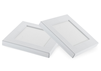 Lampe LED encastrée au plafond, aluminium, blanc, carré ou rond, super Performance, 3W, 4W, 6W, 9W, 12W, 15W, 18W, 24W, pièces