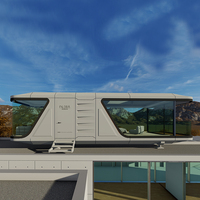 Casa Capsula Spaziale Prefabbricata Full King B7 con Struttura in Acciaio, Design Cinese, per Uso Alberghiero, Durevole ed Ecologica