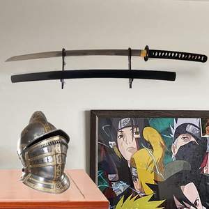 <span class=keywords><strong>Support</strong></span> d'épée noir à 2 niveaux <span class=keywords><strong>Support</strong></span> <span class=keywords><strong>mural</strong></span> <span class=keywords><strong>pour</strong></span> sabre laser <span class=keywords><strong>Katana</strong></span> <span class=keywords><strong>pour</strong></span> <span class=keywords><strong>support</strong></span> de rangement de couteaux de samouraï - Product Image 6