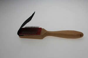 Chaussures de danse Salsa Tango à semelle en <span class=keywords><strong>daim</strong></span>, <span class=keywords><strong>brosse</strong></span> en bois à fil - Product Image 3